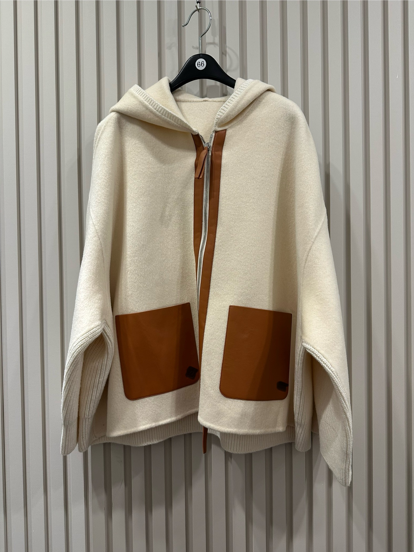 양가죽포켓후드캐시집업