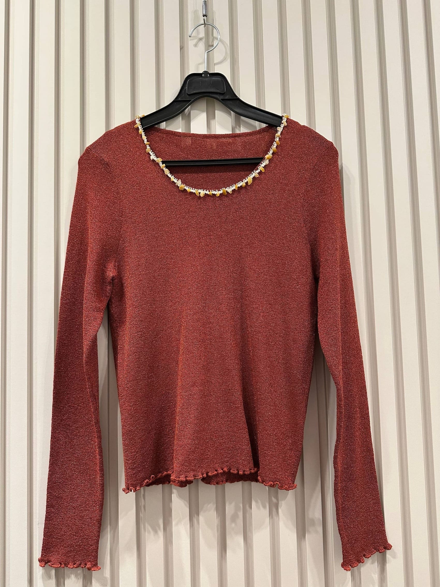 넥금장비즈니트풀오버