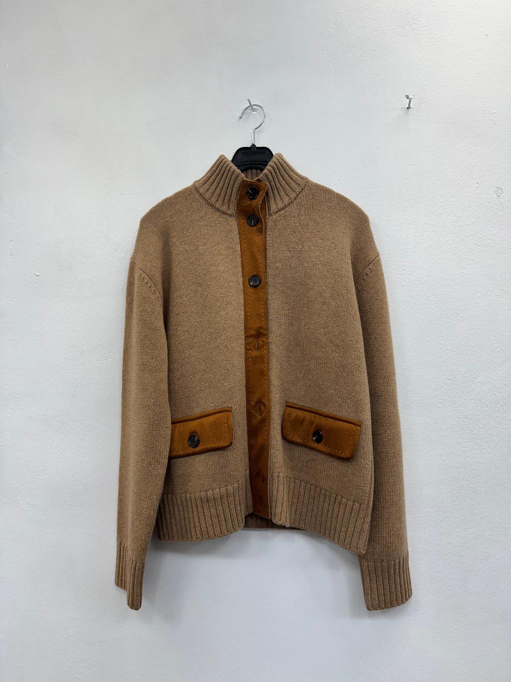 로로스웨이드믹스가디건